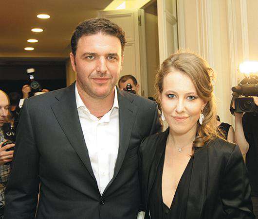 Ксения Собчак и Максим Виторган.