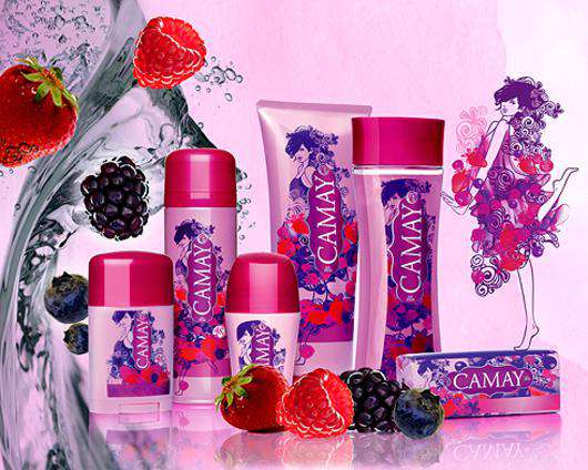 Игривый аромат сладких ягод от CAMAY Mademoiselle.