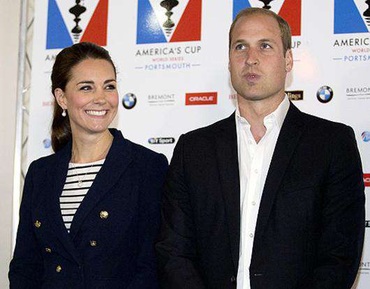 Принц Уильям и Кейт Миддлтон. Фото: Rex Features/Fotodom.ru.