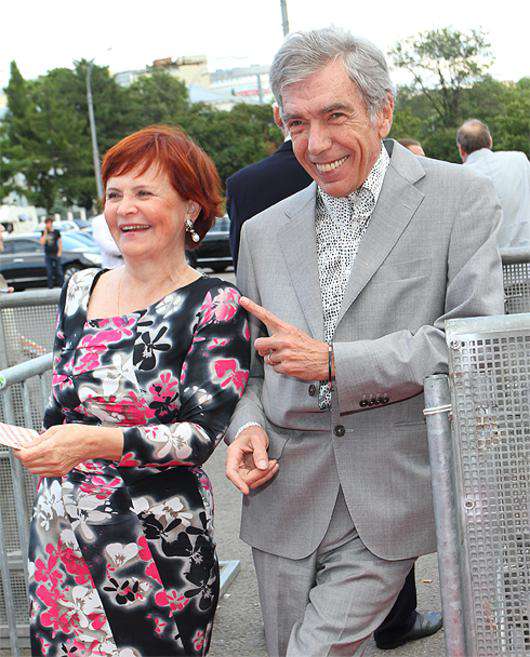 Юрий Николаев с женой Элеонорой.