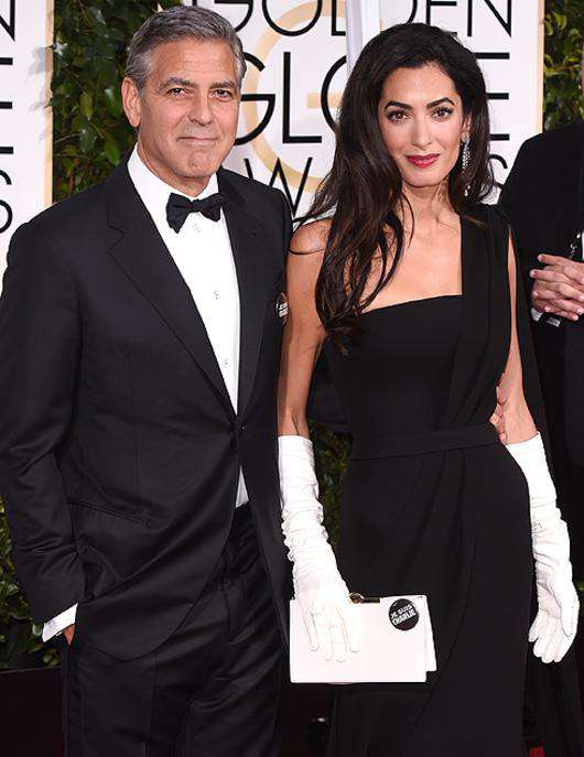 Джордж Клуни и Амаль Аламуддин. Фото: Rex Features/Fotodom.ru.