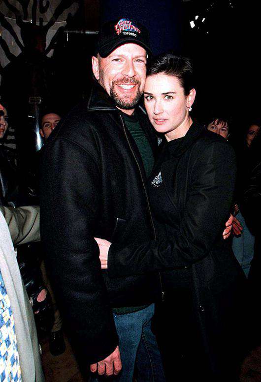 Брюс Уиллис и Деми Мур. Фото: Rex Features/Fotodom.ru.