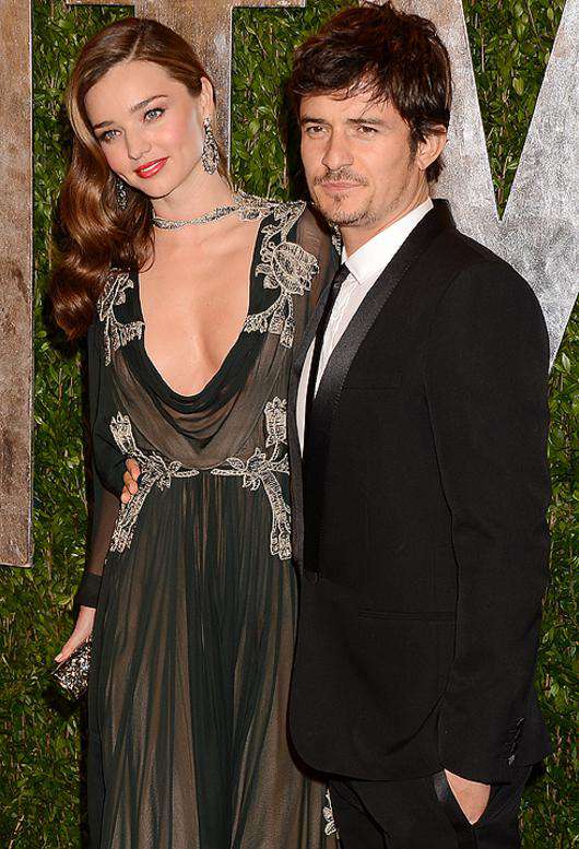 Миранда Керр и Орландо Блум. Фото: Rex Features/Fotodom.ru.