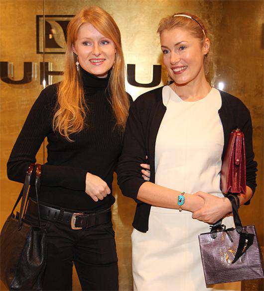 Мария Шукшина с дочерью Анной.