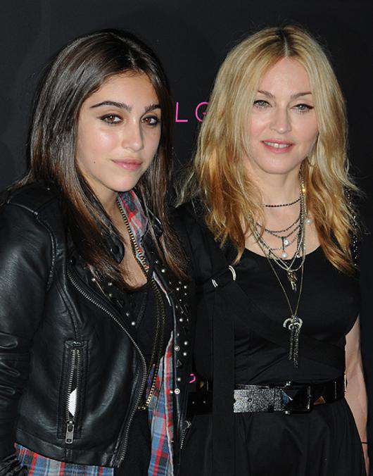 Мадонна с дочерью Лурдес. Фото: All Over Press.