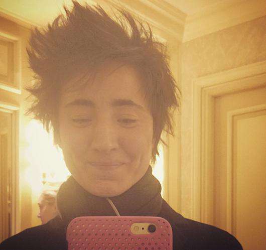 Первое селфи Земфиры. Фото: Instagram.com/renatalitvinovaofficiall.