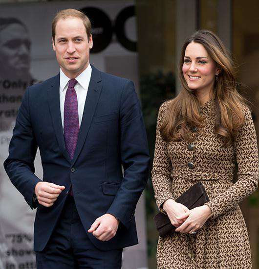 Принц Уильям и герцогиня Кейт. Фото: Rex Features/Fotodom.ru.
