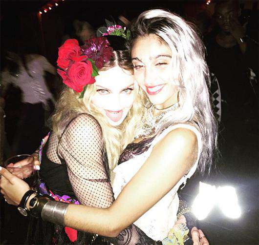 Мадонна с дочерью Лурдес Леон. Фото: Instagram.com/madonna.