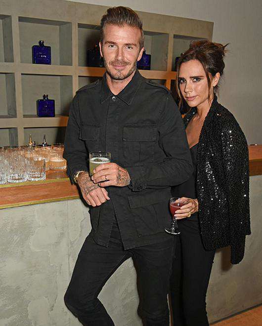 Виктория и Дэвид Бекхэм на вечеринке в честь первой годовщины со дня открытия ее бутика в Лондоне. Фото: Instagram.com/victoriabeckham.