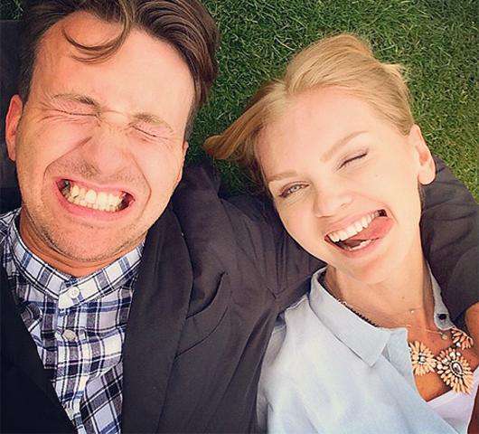 Станислав Романовский и Елена Кулецкая. Фото: Instagram.com/romanovskiystanislav.