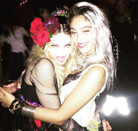 Мадонна с дочерью Лурдес. Фото: Instagram.com/madonna.