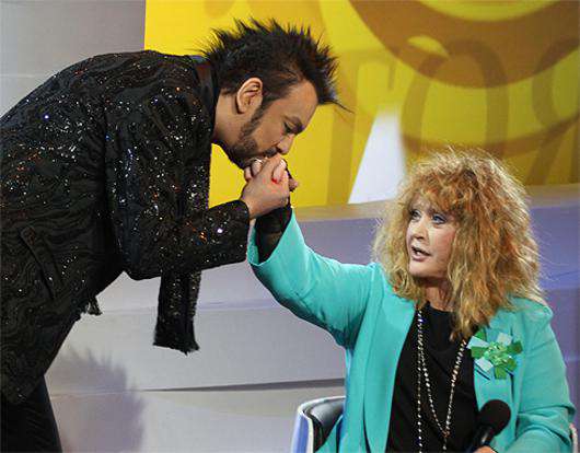 Алла Пугачева и Филипп Киркоров.