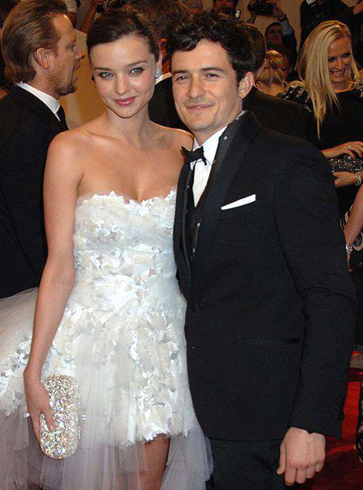 Миранда Керр и Орландо Блум. Фото: All Over Press.