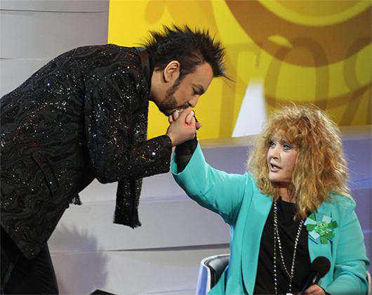 Филипп Киркоров и Алла Пугачева.