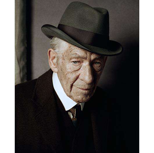 Иэн Маккеллен в роли Шерлока Холмса. Фото: Twitter.com/@IanMcKellen.