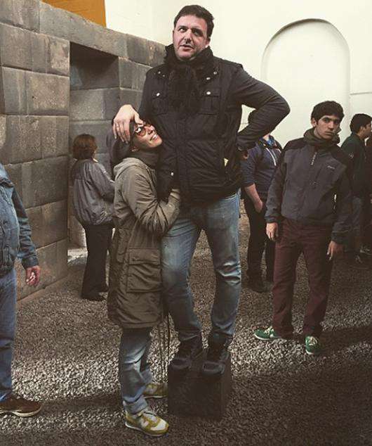 Ксения Собчак и Максим Виторган в Перу. Фото: Instagram.com.