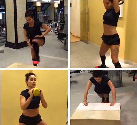 Тина Канделаки показала, какие упражнения помогают формировать корсет. Фото: Instagram.com/tina_kandelaki.