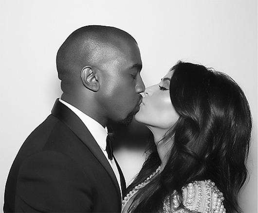 Канье Уэст и Ким Кардашьян. Фото: Instagram.com/kimkardashian.