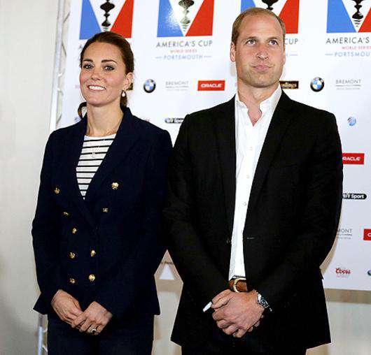Принц Уильям и Кейт Миддлтон. Фото: Rex Features/Fotodom.ru.