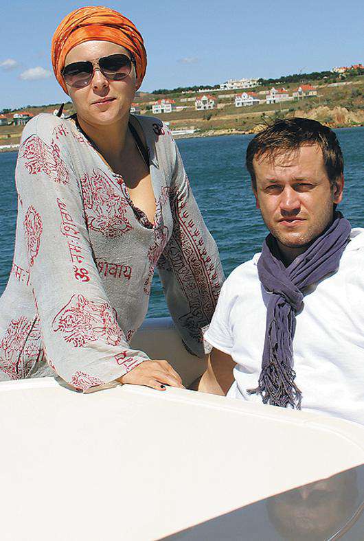 Яна Троянова и Василий Сигарев. Фото: Лариса Камышева.
