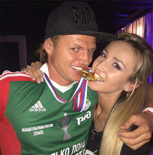Дмитрий Тарасов и Ольга Бузова. Фото: Instagram.com/buzova86.