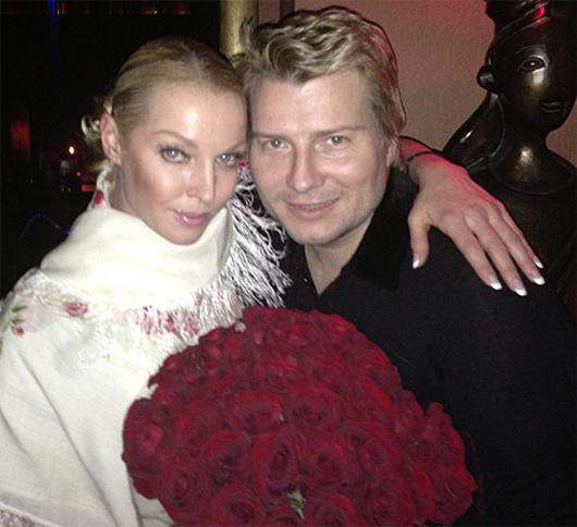 Анастасия Волочкова и Николай Басков. Фото: Instagram.com.