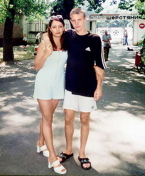 Лариса приехала к любимому в Ставрополь, где он учился в спортивном интернате. Фото: личный архив семьи Павлюченко.