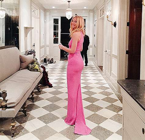 Гвинет Пэлтроу на церемонии наград «Золотой глобус». Фото: Instagram.com. Гвинет Пэлтроу на церемонии наград «Золотой глобус». Фото: Instagram.com.