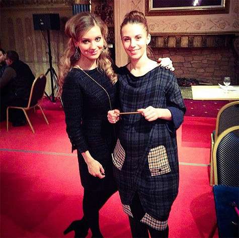 Кристина Асмус и Виктория, жена Андрея Аверина. Фото: Instagram.com.