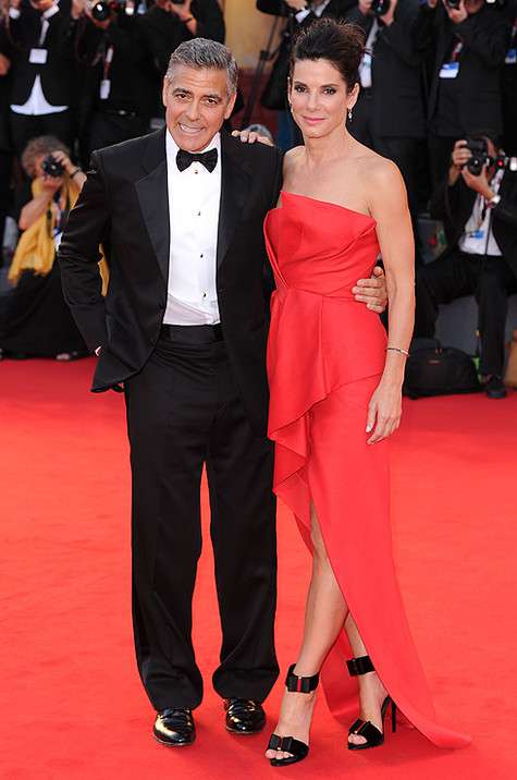 Сандра Баллок и Джордж Клуни. Фото: Rex Features/Fotodom.ru.
