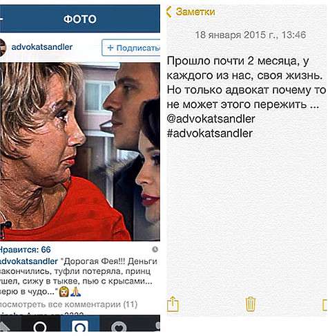 Лариса Копенкина ответила на хамство адвоката, разложив ее по полочкам. Фото: Instagram.com/Larakopenkina.
