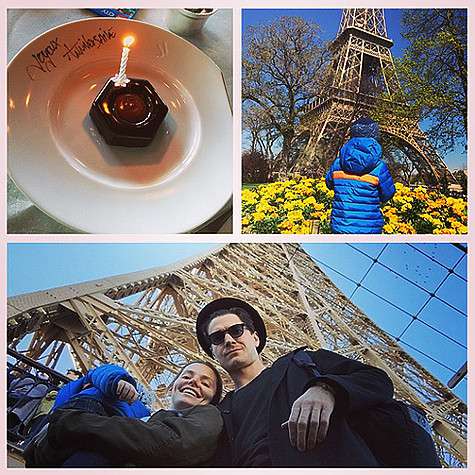 День рождения Андрея родители отметили в Париже. Фото: Instagram.com/lizavetabo.