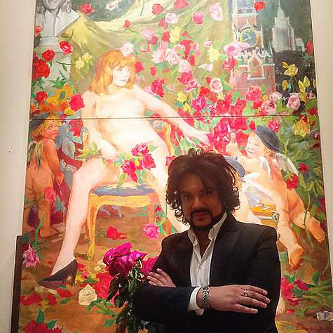 Филипп Киркоров опубликовал в своем микроблоге картину, на которой Алла Пугачева запечатлена обнаженной. Фото: Instagram.com/fkirkorov. Филипп Киркоров опубликовал в своем микроблоге картину, на которой Алла Пугачева запечатлена обнаженной. Фото: Instagram.com/fkirkorov.