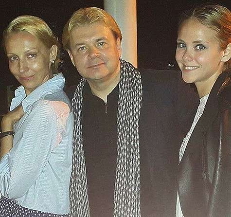 Татьяна Василишина с Илзе и Андрисом Лиепой. Фото: Instagram.com/kabo_olga.