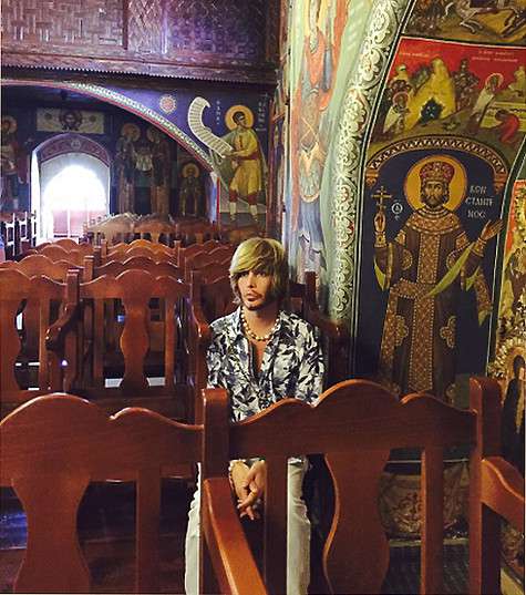 Zverevserg: «Я в храме святого Киприана и Иустинии». Фото: Instagram.com/zverevserg.