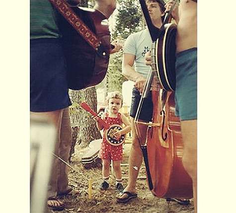 ...и играл на банджо. Фото: Instagram.com/justintimberlake.