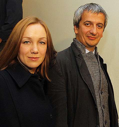 Дарья Мороз с мужем Константином Богомоловым.