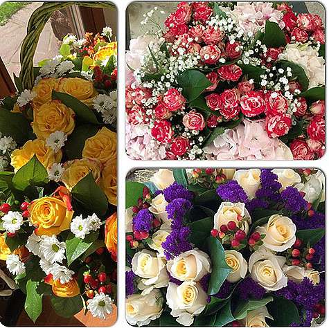 В день второй годовщины свадьбы Игорь Макаров завалил Леру Кудрявцеву цветами. Фото: Instagram.com/Leratv.