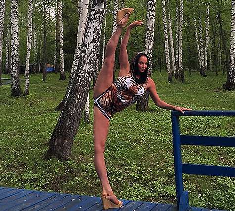 В Башкирии Волочкова тоже сделала снимок, который потом еще долго обсуждали ее поклонники. Фото: Instagram.com/volochkova_art.