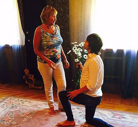 Шарапов сделал предложение Копенкиной. Фото: Instagram.com/Larakopenkina. Шарапов сделал предложение Копенкиной. Фото: Instagram.com/Larakopenkina.