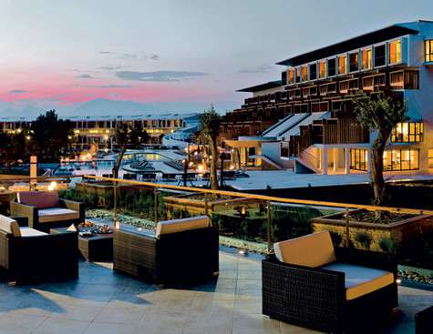 Территория LykiaWorld Antalya спроектирована в стиле древнего средиземноморского города. Фото: отель LykiaWorld.