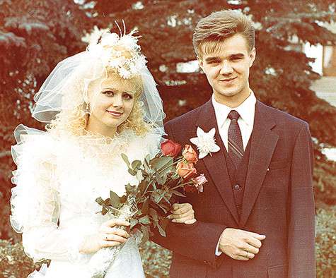 Наталья вышла замуж за Александра Рудина в августе 1991 года. Фото: личный архив певицы.