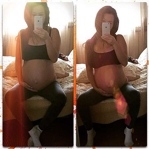 Ксения Ли не скрывала беременность. Фото: Instagram.com/ksyusha_lee.