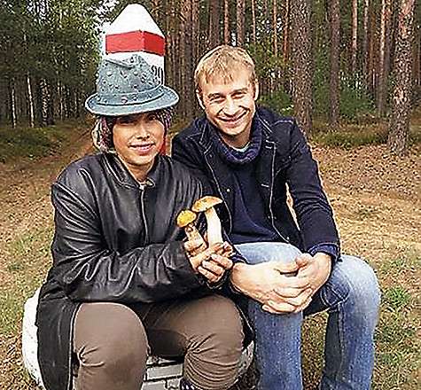 Елена Воробей пришла в восторг от похода в лес за грибами. Фото: личный архив.