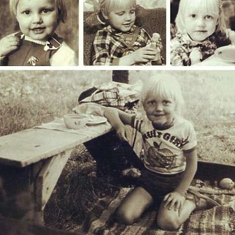 Маша Малиновская показала, что в детстве тоже была блондинкой. Фото: Instagram.com/masa_malinovskaya.