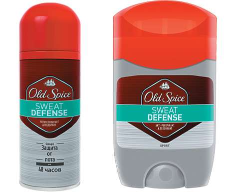 Дезодоранты для мужчин 48 часов защиты с Old Spice Sweat Defense Sport. Фото: материалы пресс-служб.