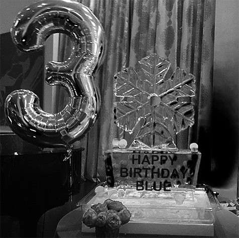 Седьмого января Бейонсе и ее муж Джей Зи отметили третий день рождения своей дочери Блу Айви. Фото: Instagram.com/beyonce.