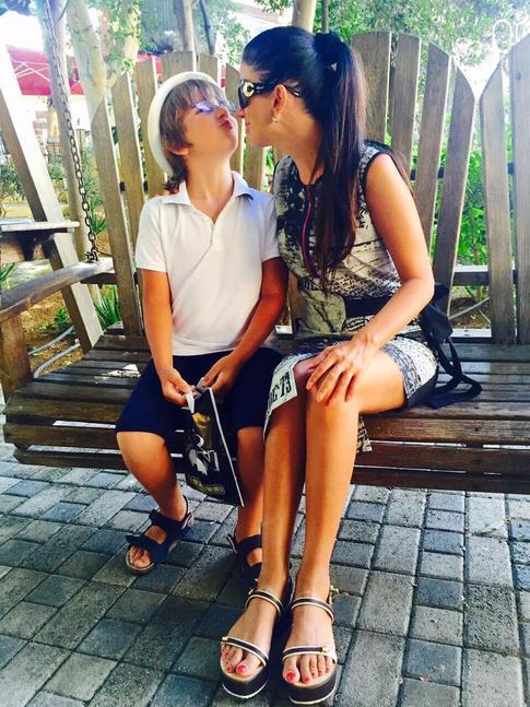 Диана Гурцкая отметила день рождения сына