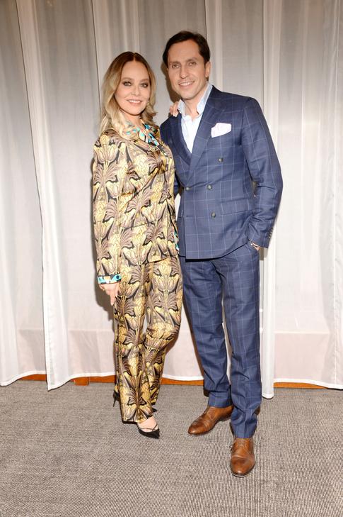 Александр Ревва провел субботний вечер с Орнеллой Мути