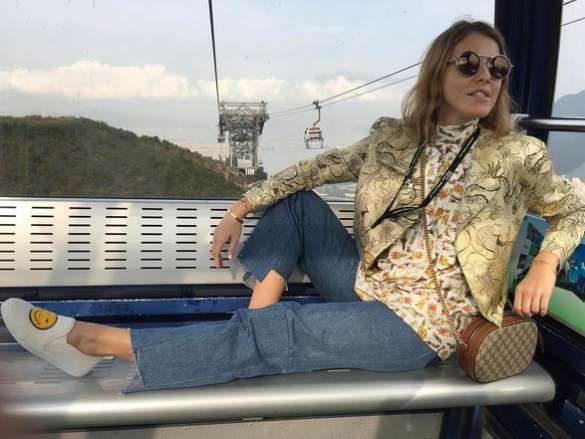 Ксению впечатлил Гонконг